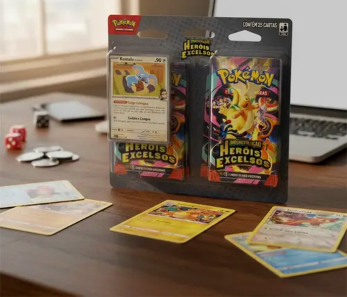 Booster Pack de Pokémon TCG para o Noivo