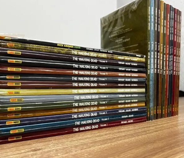 Para Ajudar a Completar a Coleção das HQs de TWD do Noivo