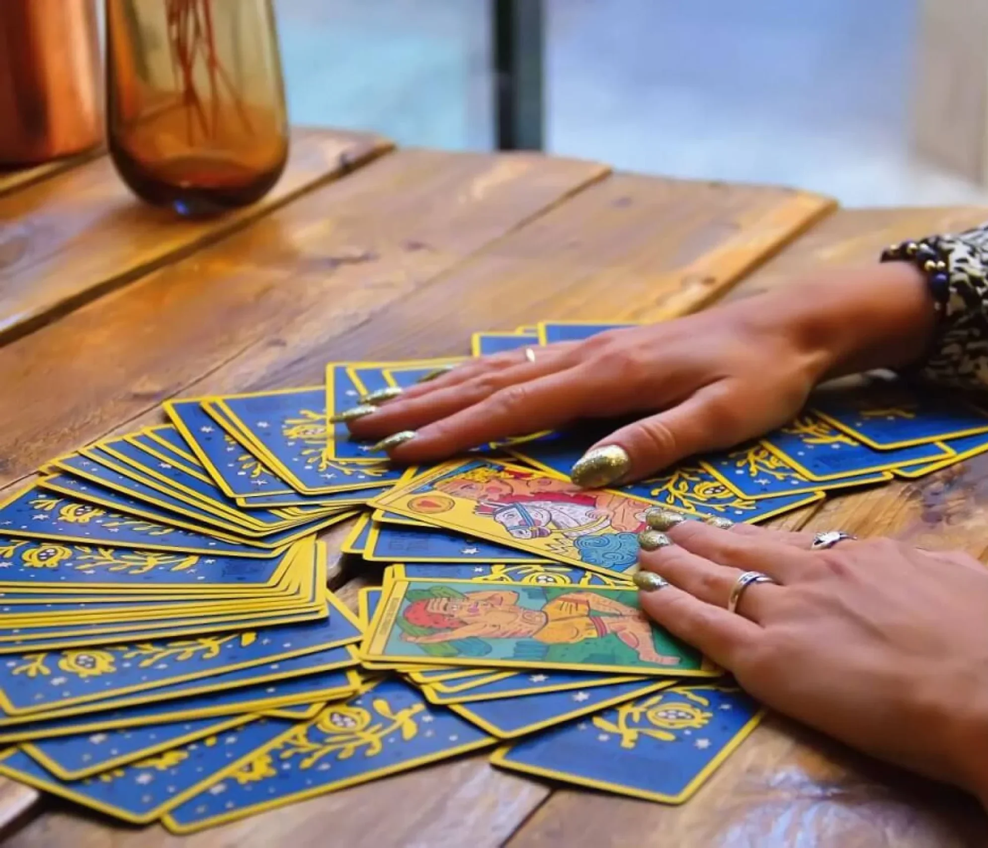 Um deck de tarot novo para a noiva