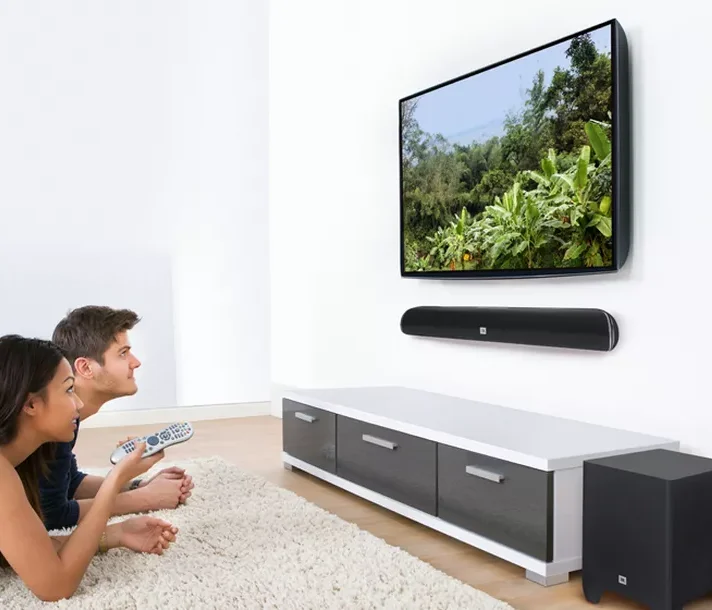 Uma Soundbar para o Casal assistir Série